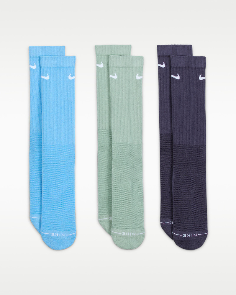 Nike Nike Everyday Elevated Crew Socks (3 Pairs) outlook