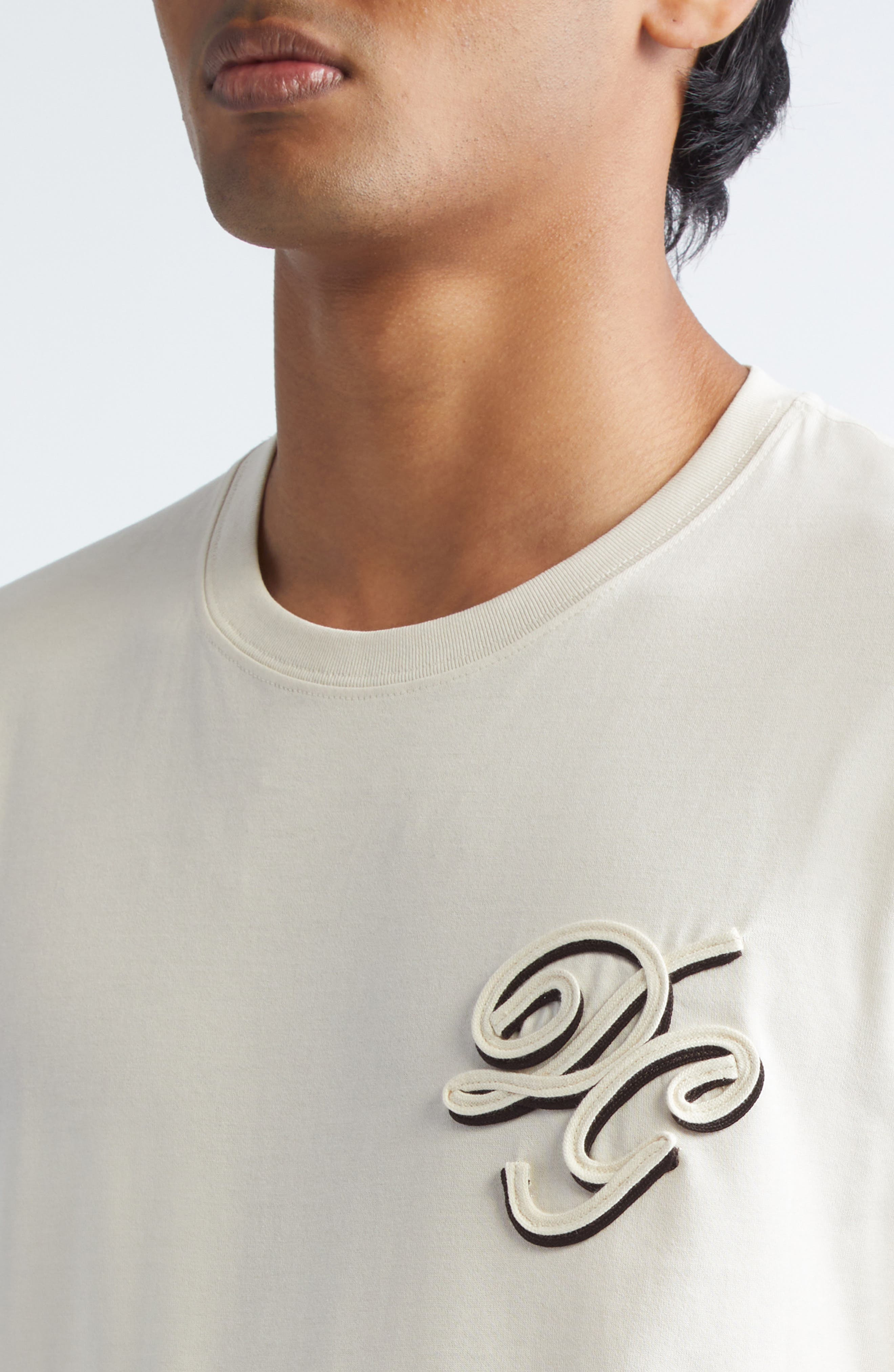 Dolce&Gabbana Logo Graphic T-Shirt in A4567 Panna at Nordstrom - 4