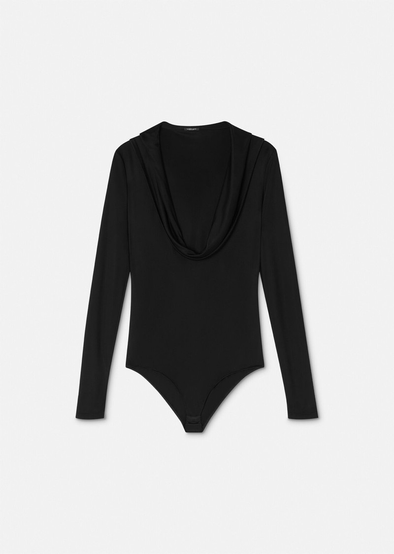 Cowl Hoodie Bodysuit 1