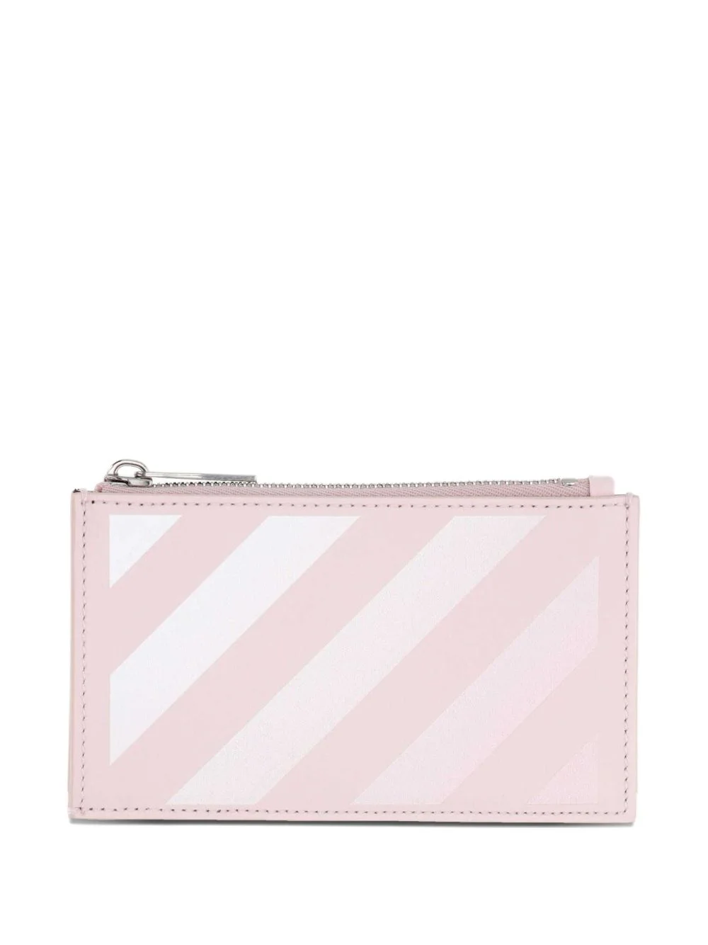 striped-print zip wallet - 1