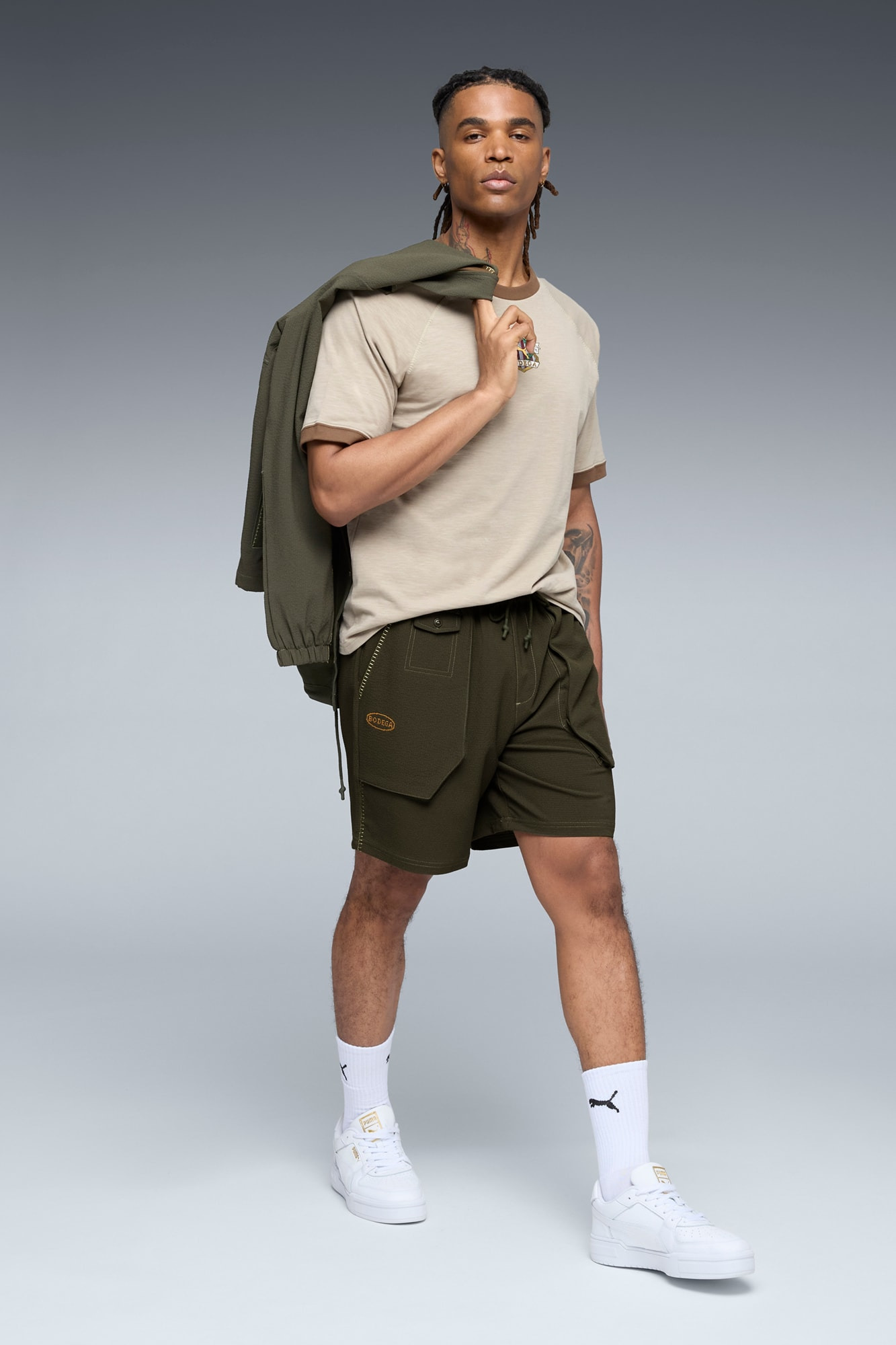 PUMA x BODEGA Men's Shorts - 5