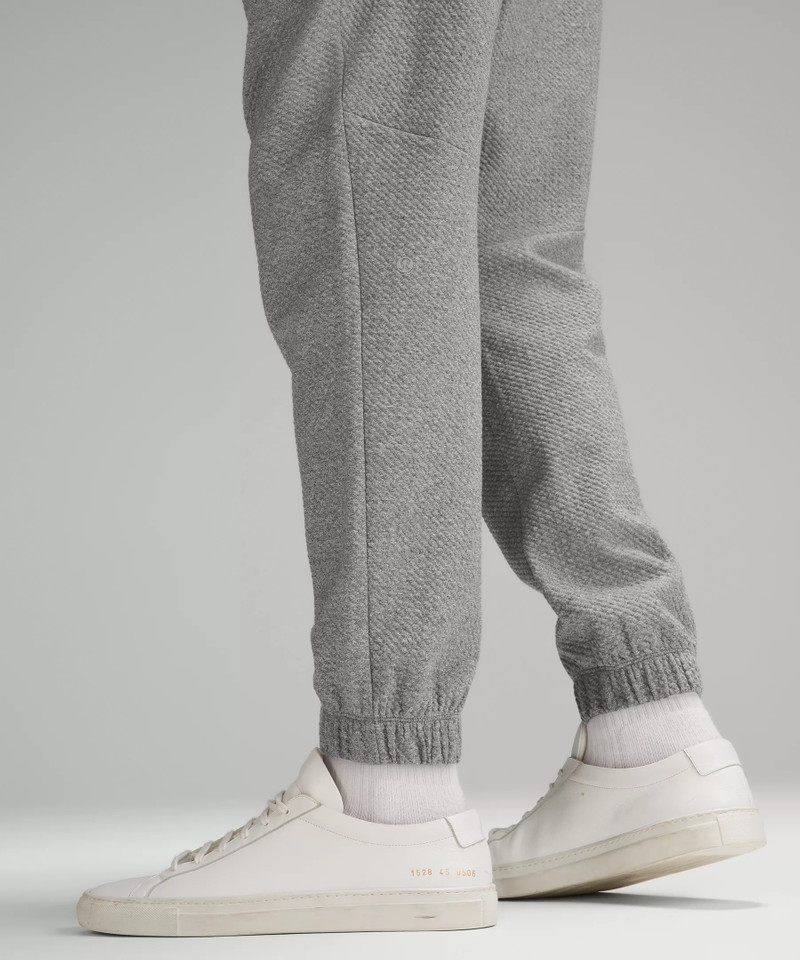 Textured Double-Knit Cotton Jogger 5