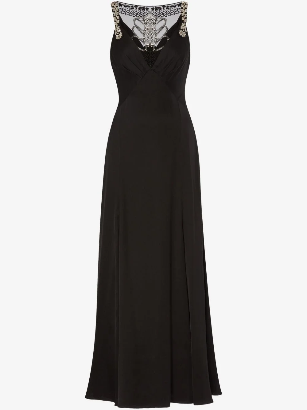 V-neck maxi dress - 1