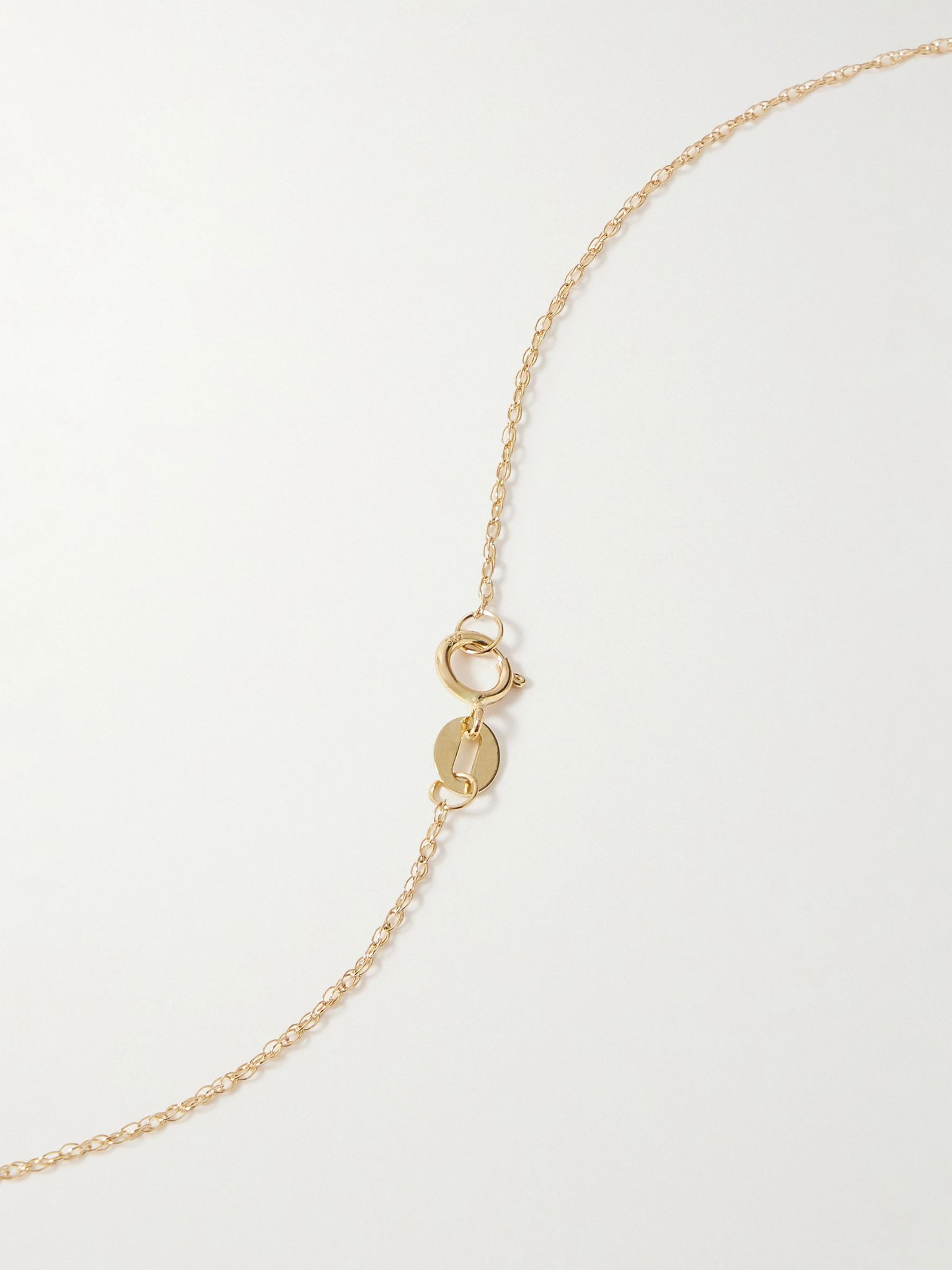 Sweet Home 14-karat gold diamond necklace Gold - 3