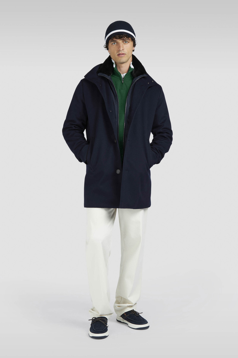 Paul & Shark SOFT COOL TOUCH WOOL HALF ZIP SWEATER outlook