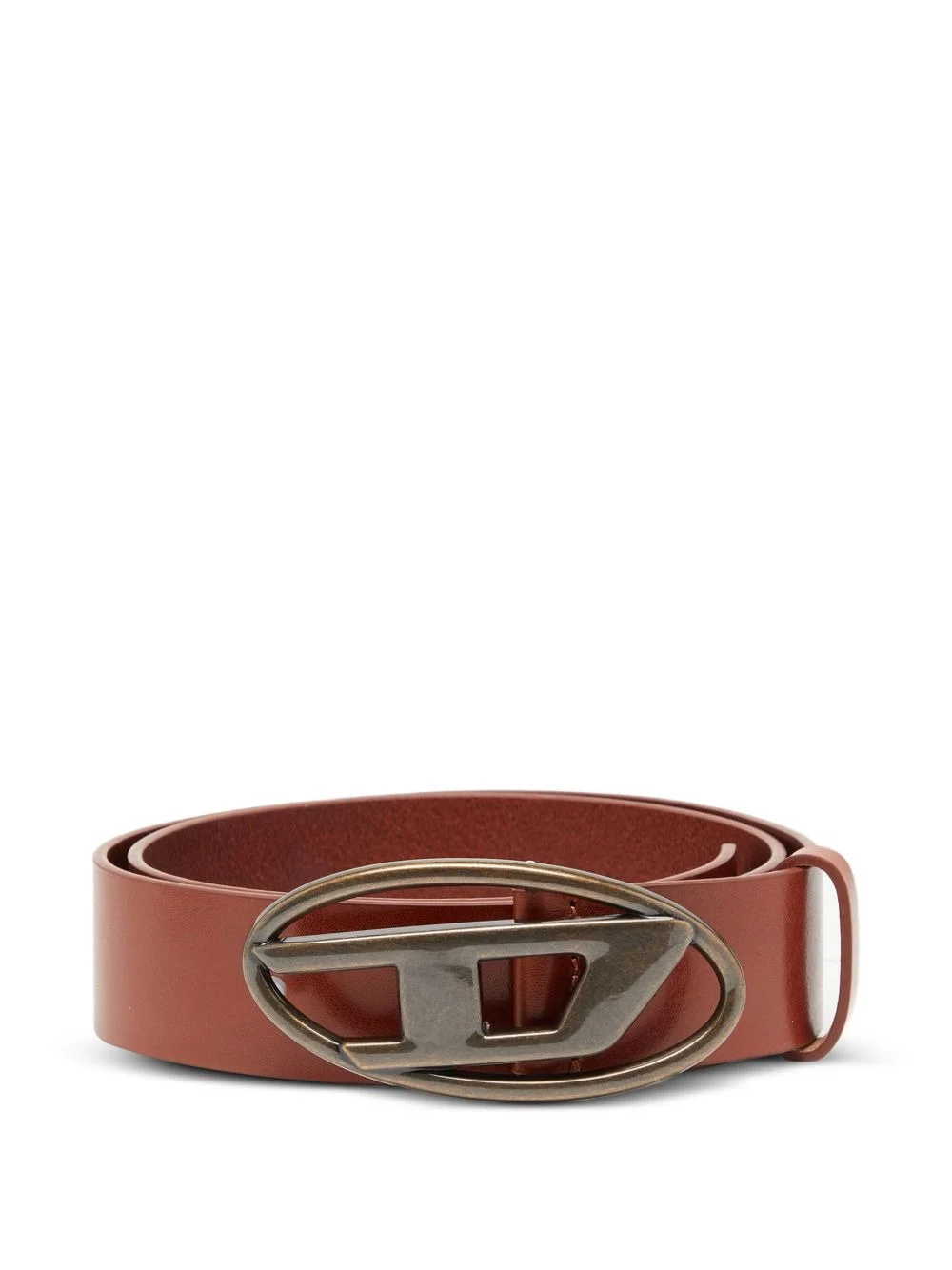 B-1dr logo-buckle leather belt - 1