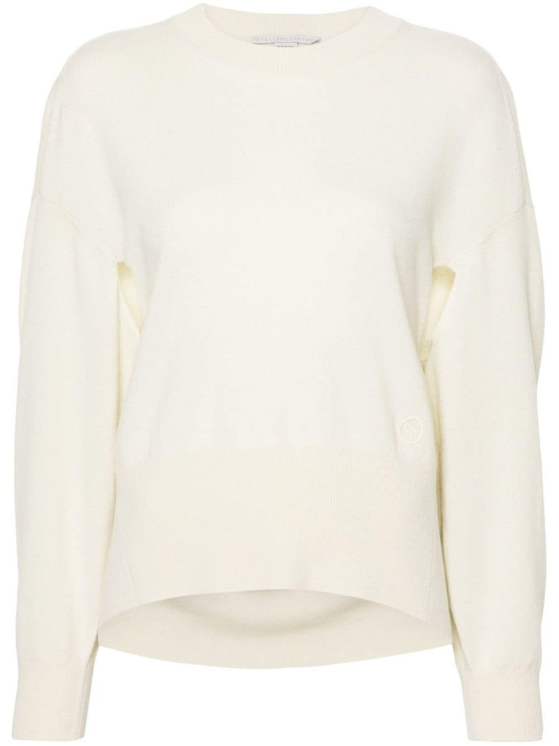 Regenerated cashmere blend jumper 1