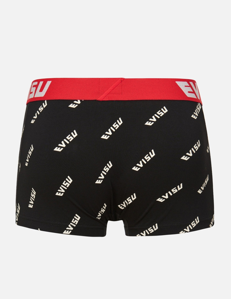 TWO-PACK ALLOVER LOGO PRINT TRUNKS 6