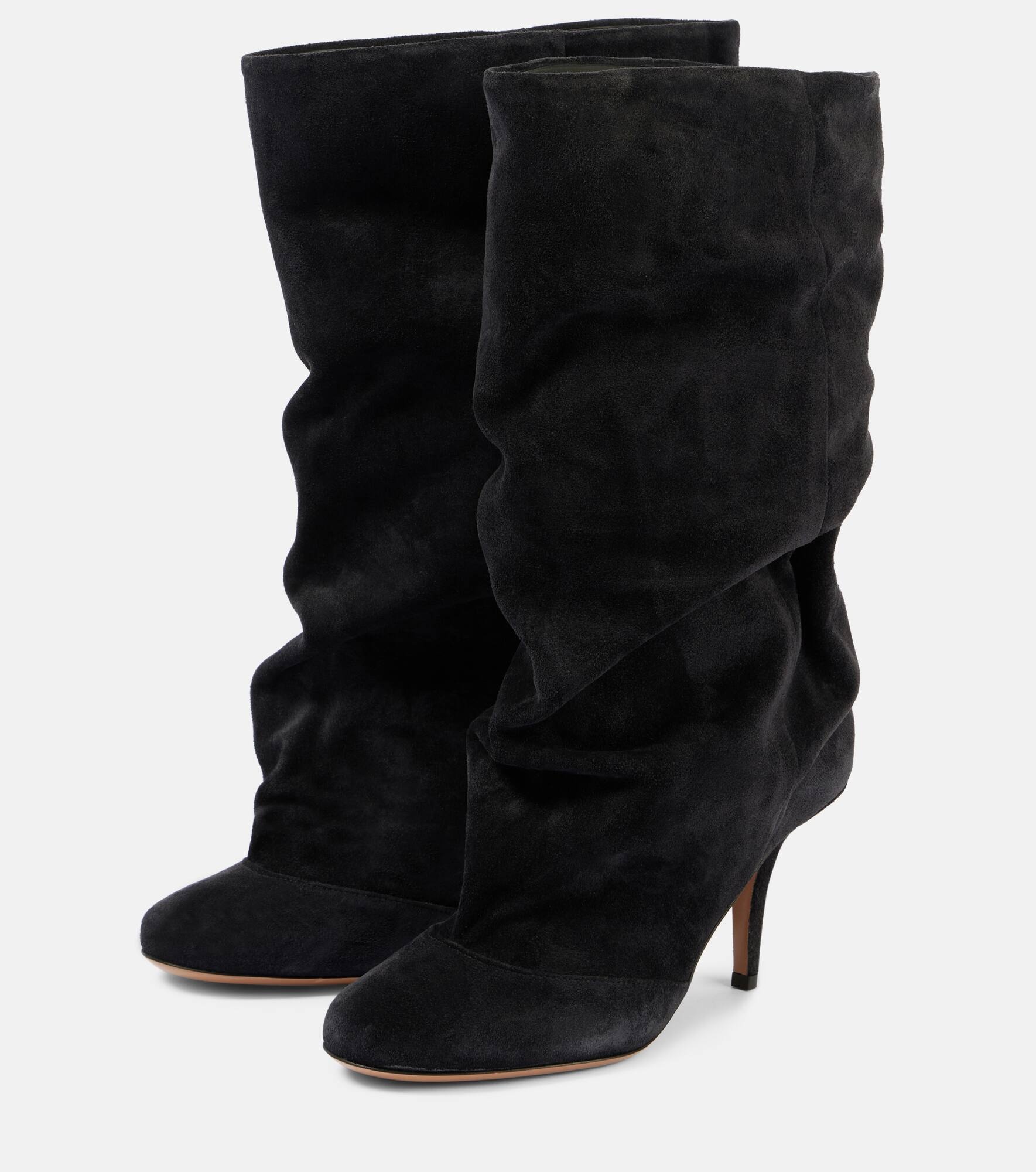 Esther 75 suede boots - 5