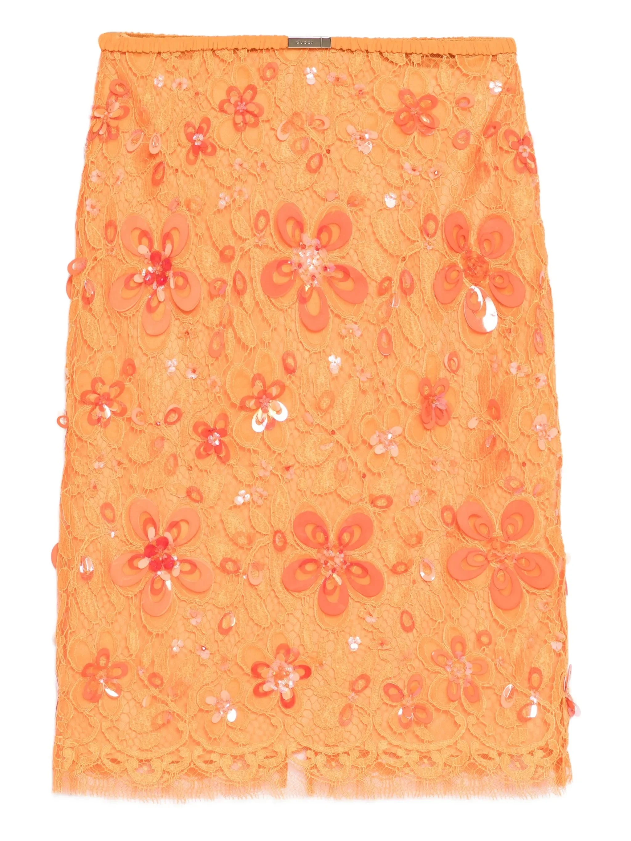 Gucci Sequin-embellished Midi Skirt - 1