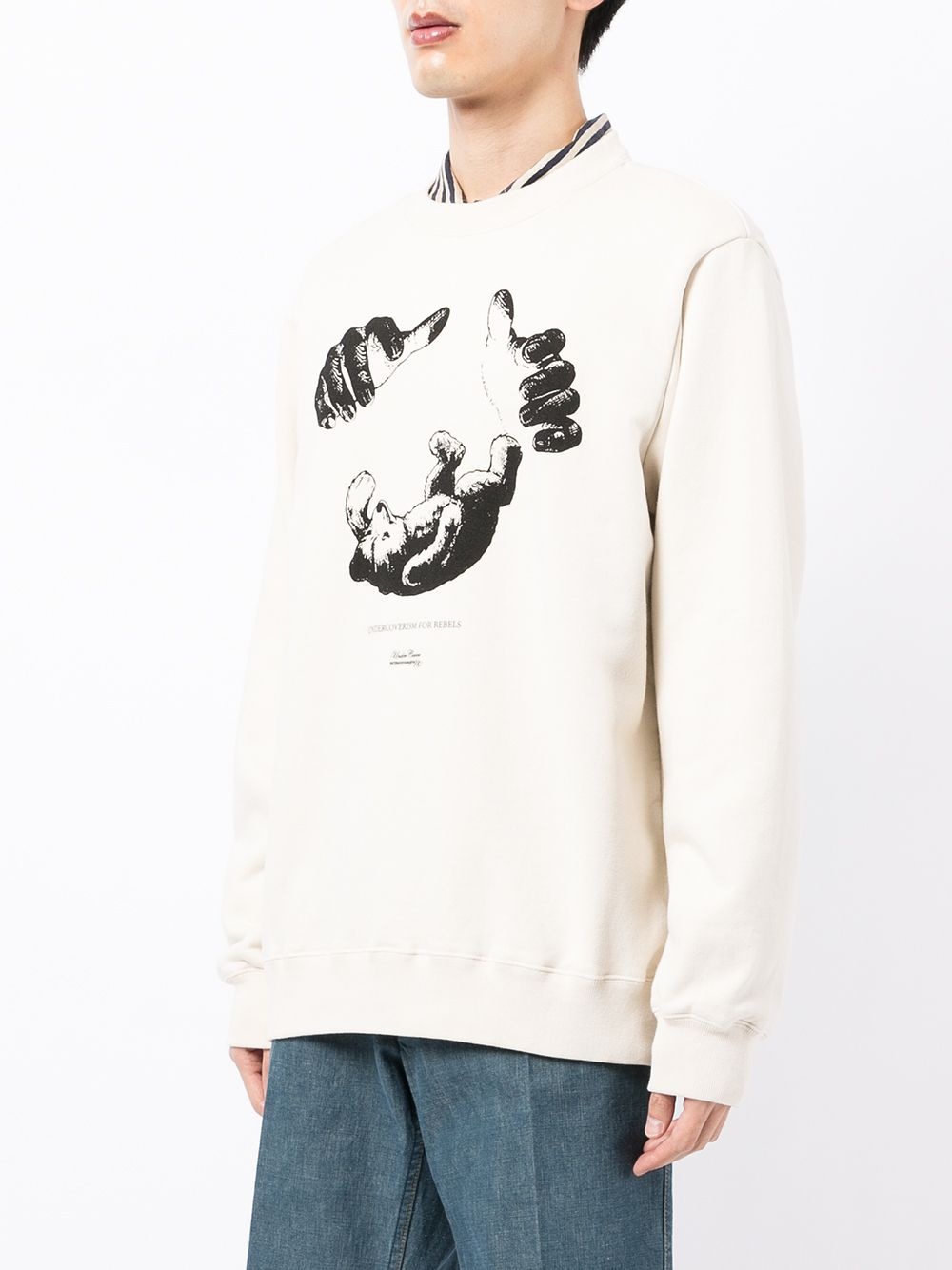 graphic print sweatshirt - 3