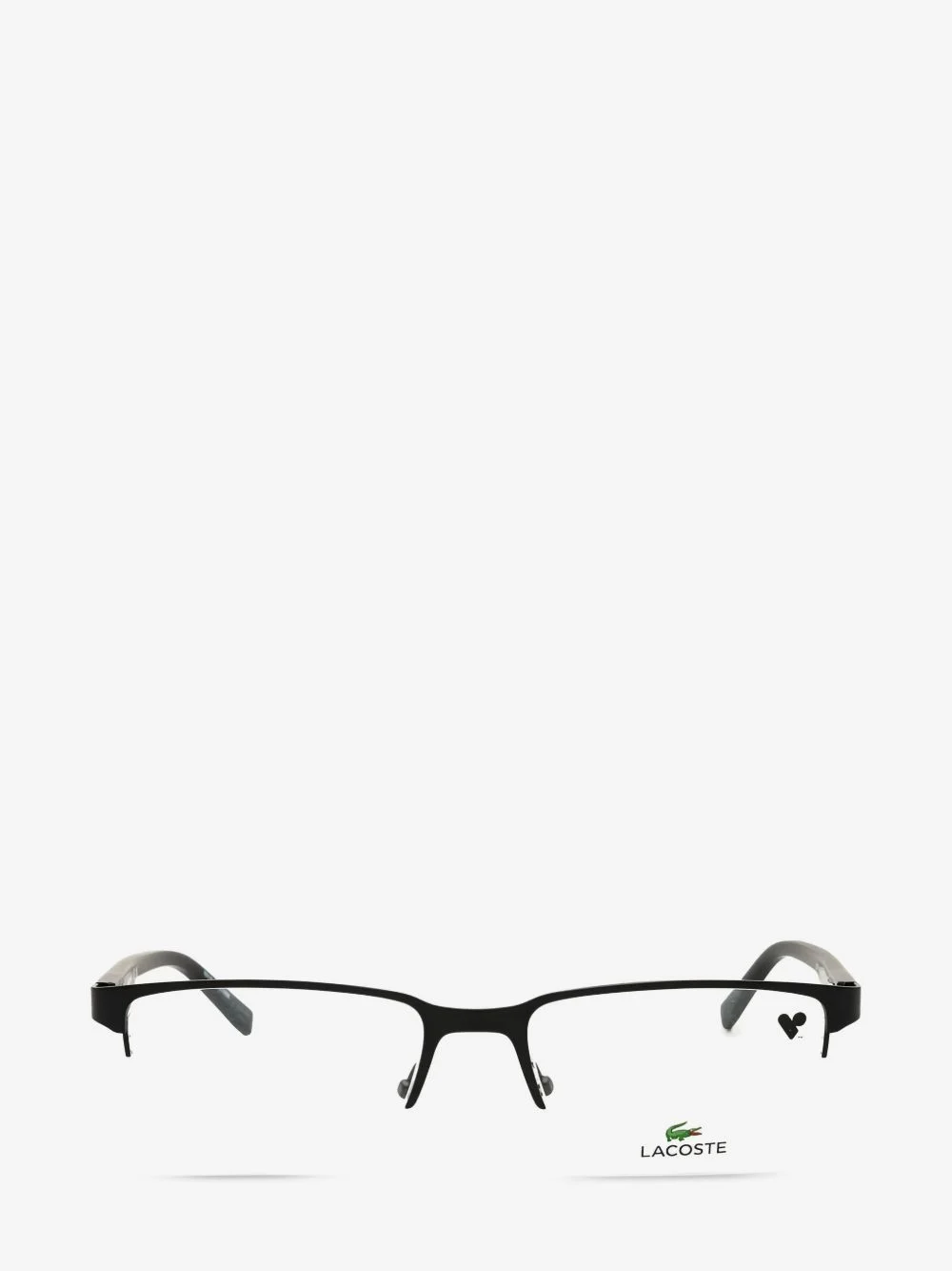 rectangle semi rim eyeglasses - 1