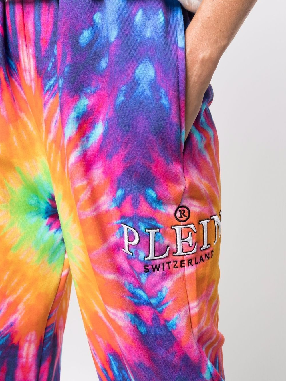 tie-dye tracksuit bottoms - 5