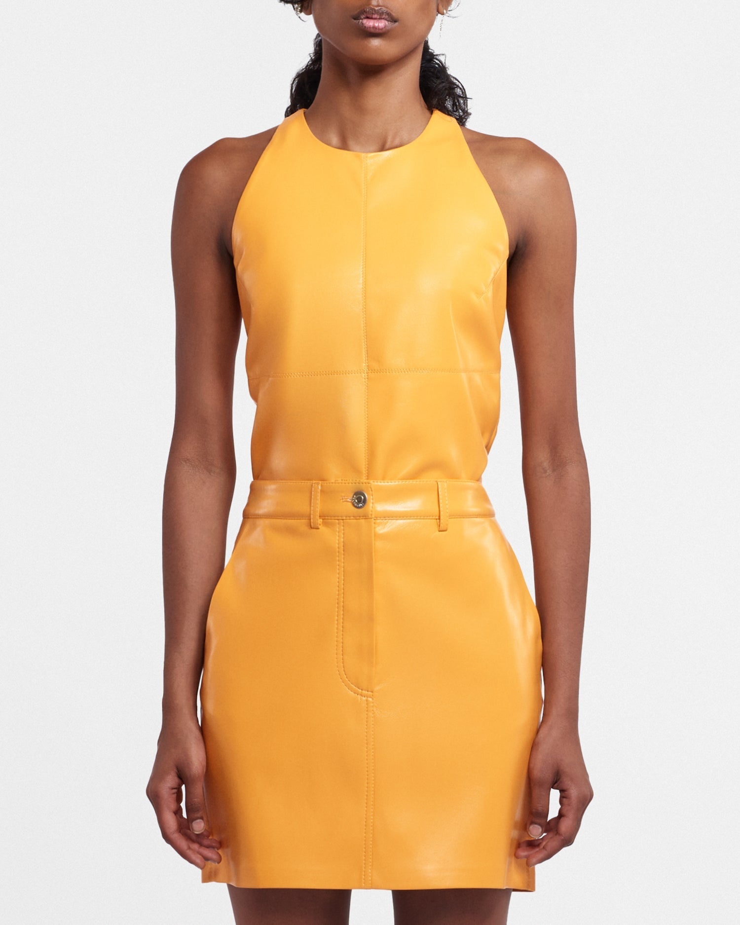 Okobor™ Alt-Leather Mini Skirt - 4
