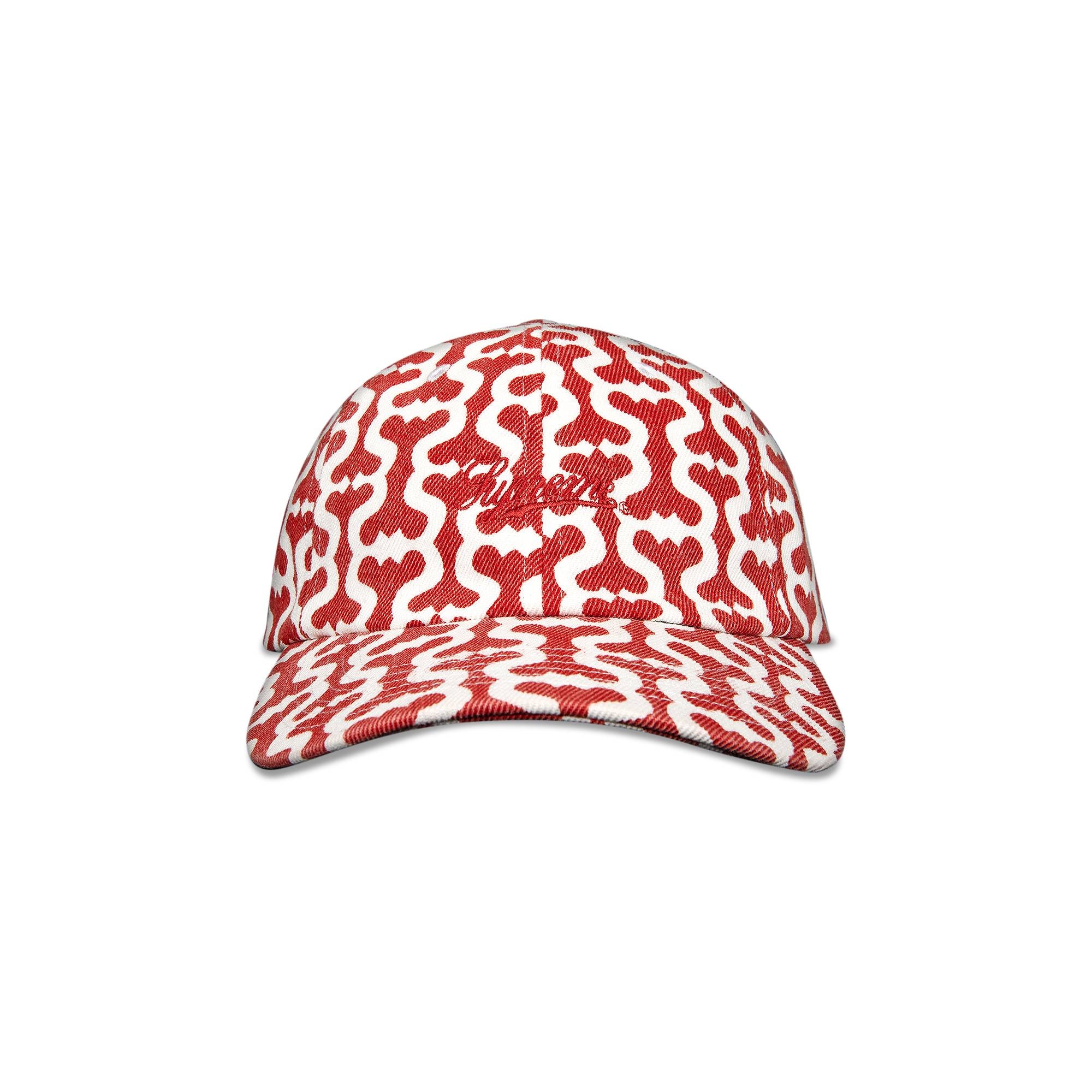 Supreme Monogram S Logo 6-Panel 'Red' - 1