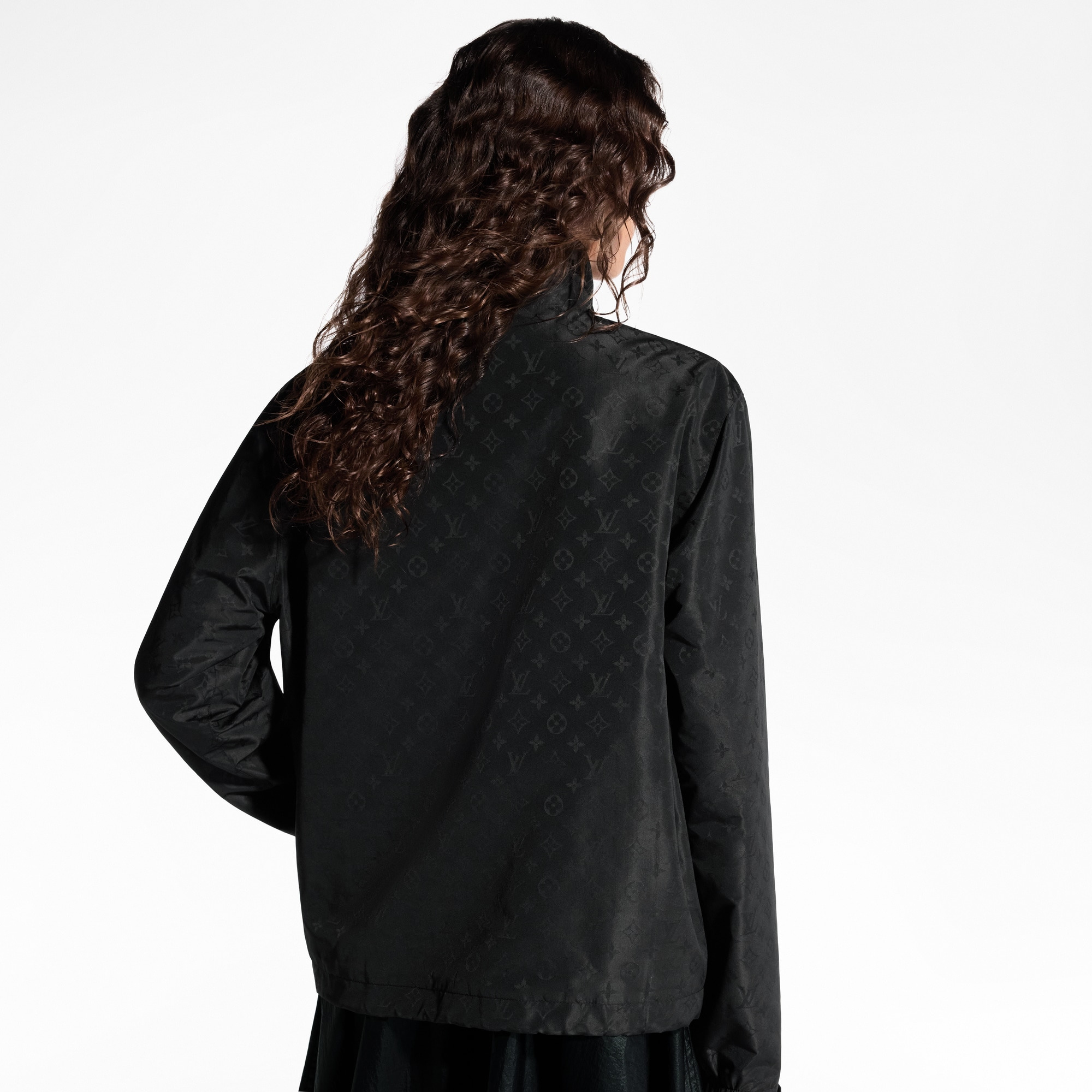 Monogram Zip-Up Jacket - 5