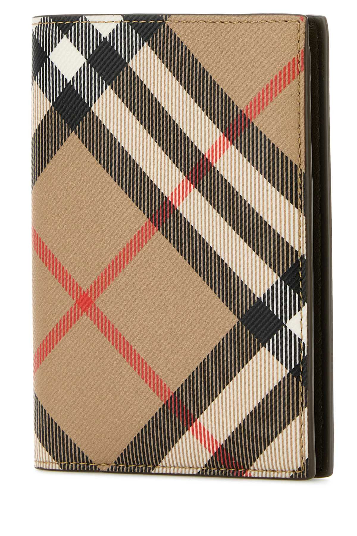 Burberry Men Printed E-Canvas Passport Holder - 2
