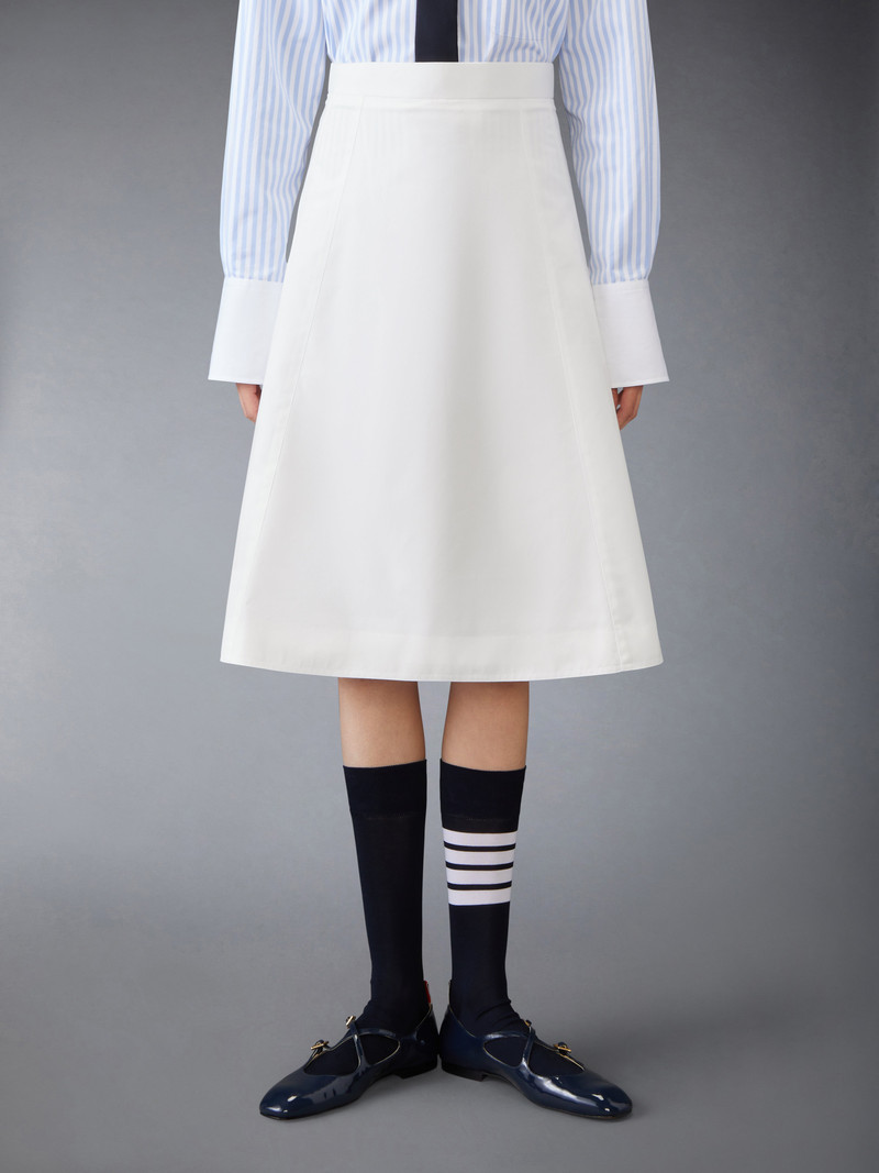 Thom Browne Typewriter Cloth A-line Skirt outlook
