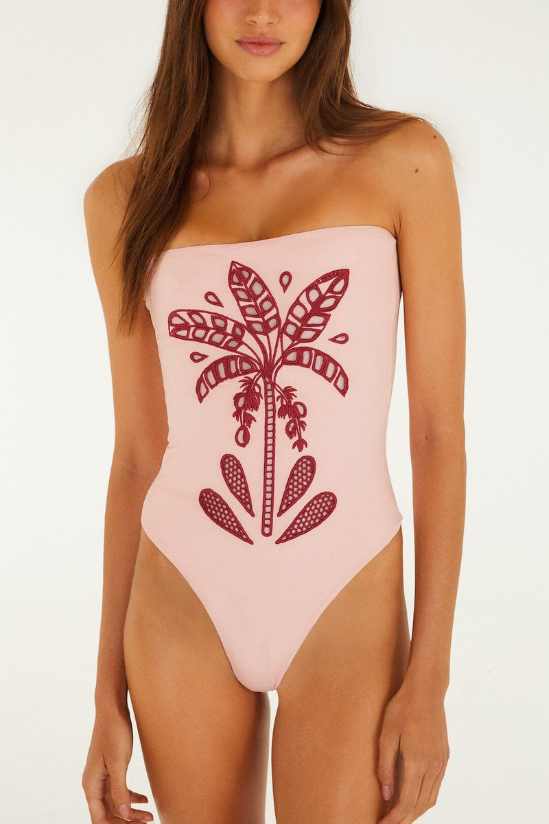 Light Pink Arabesc One Piece 3