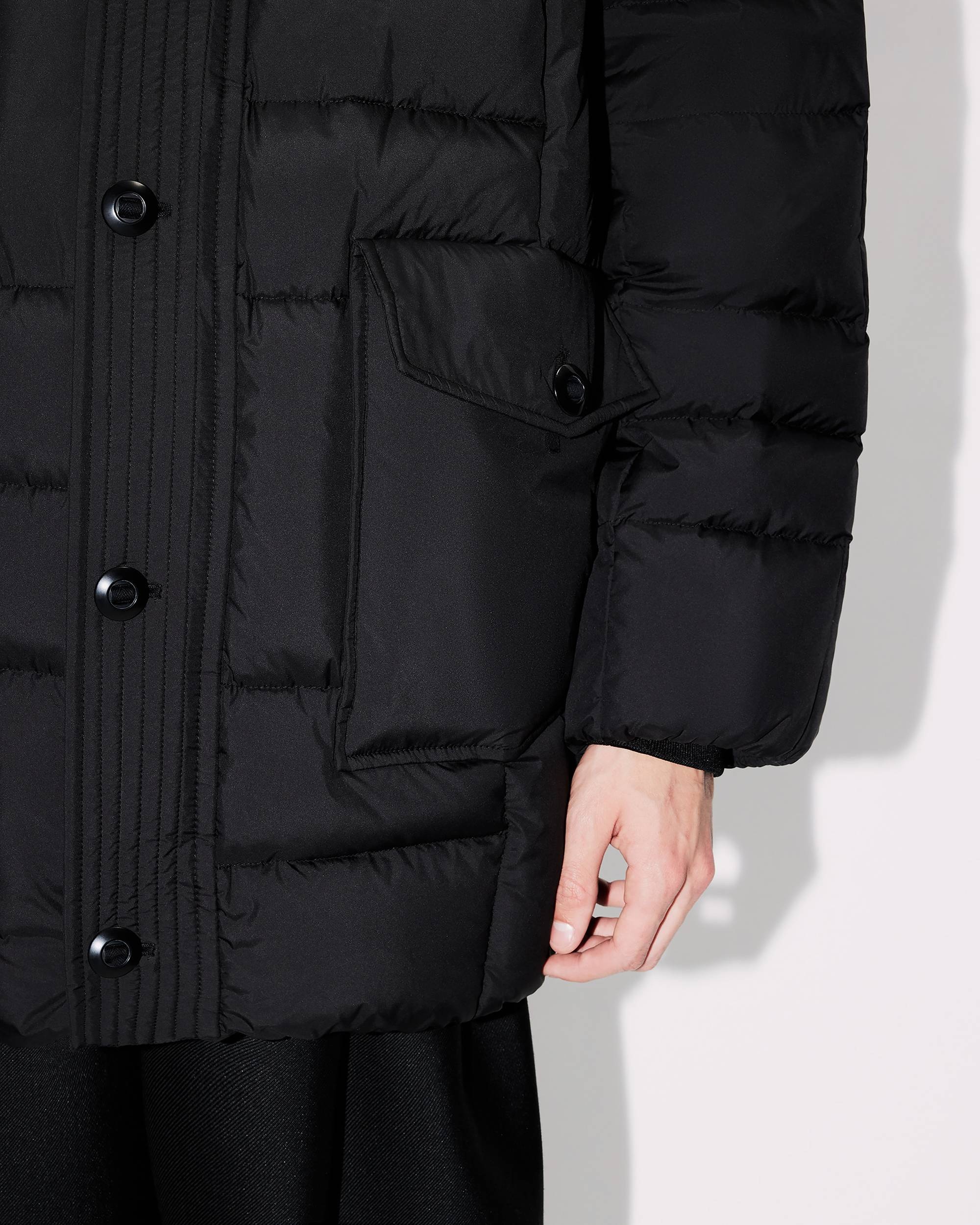 'KENZO Weave' mid-length winter parka - 10