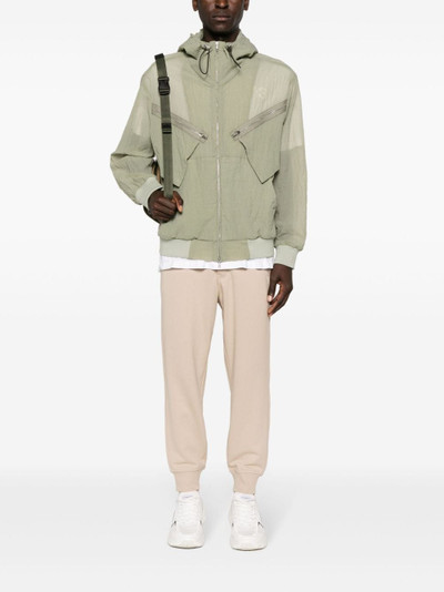 Y-3 mid-rise track trousers outlook