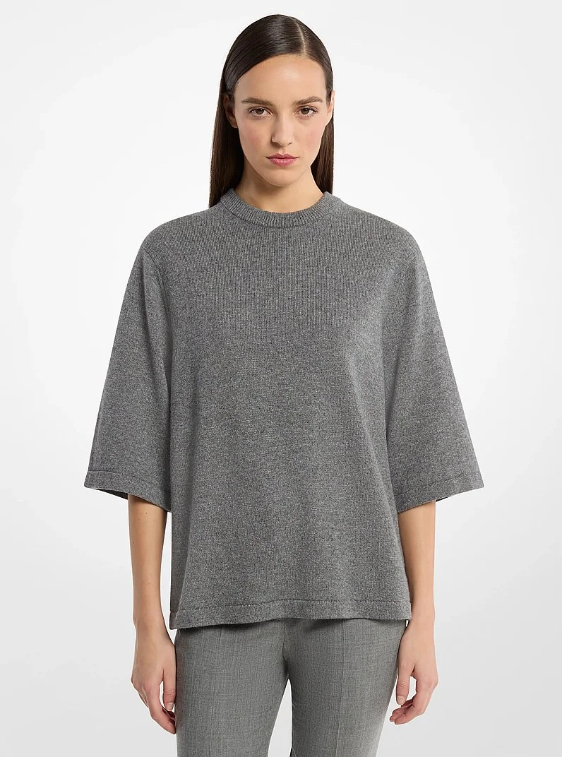 Cashmere T-Shirt - 1
