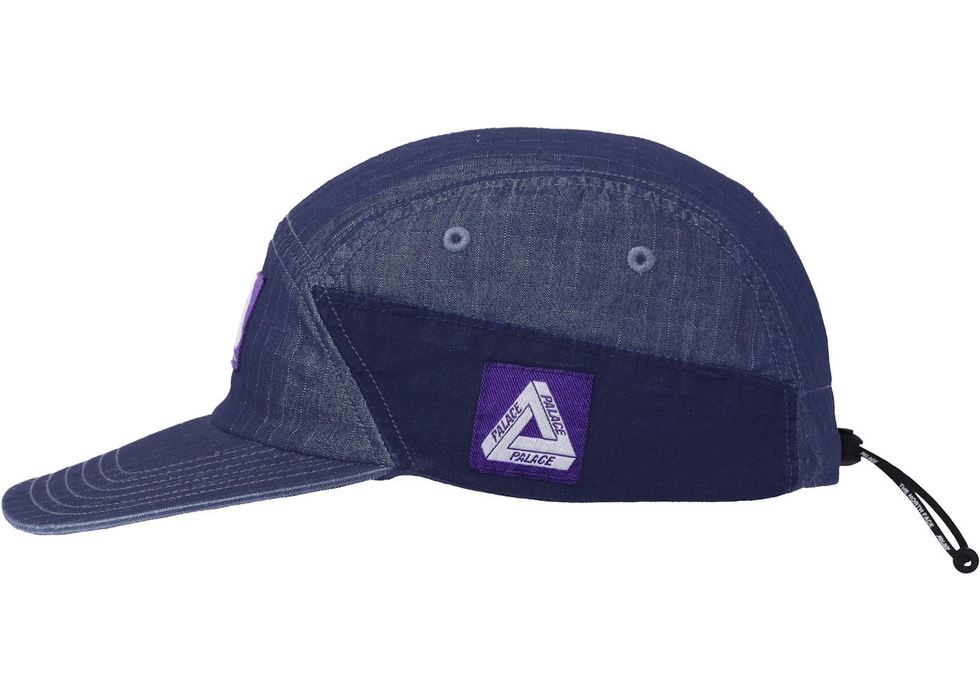 Palace x The North Face Purple Label Indigo Ripstop Field Cap Indigo - 3