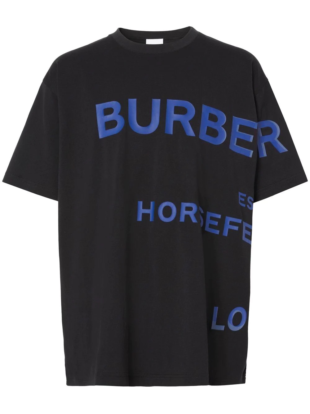 Horseferry-print oversized T-shirt - 1