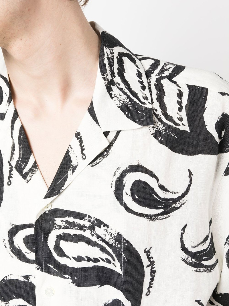 La Chemise Jean paisley-print 셔츠 6
