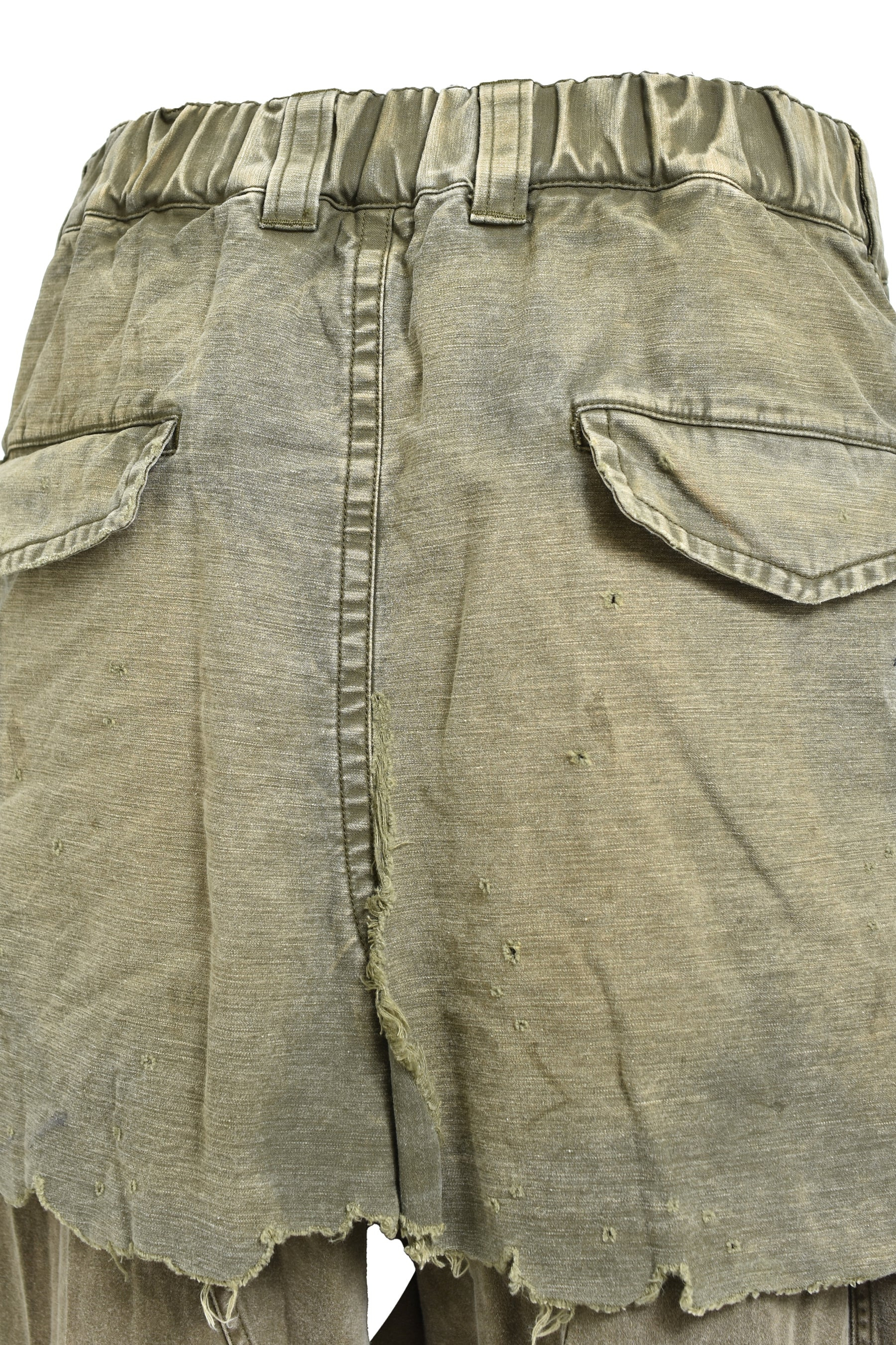 WAIST LAYERD FLIGHT PANTS / KHA - 9