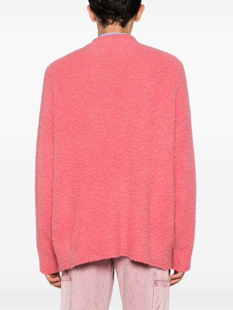 logo-patch Casentino-wool jumper 4