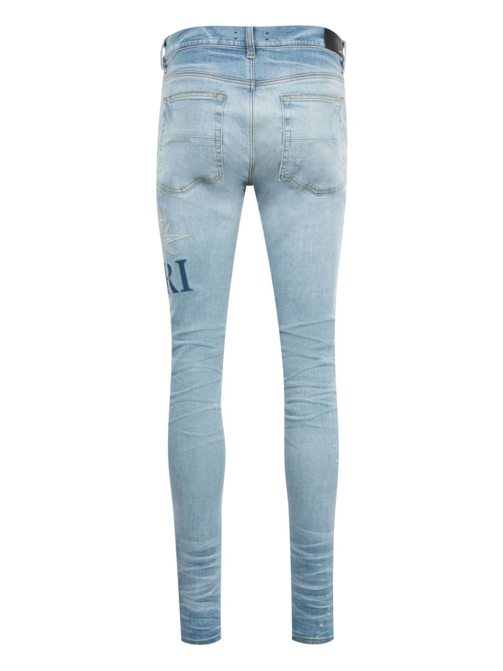 Starburst Applique skinny jeans - 2