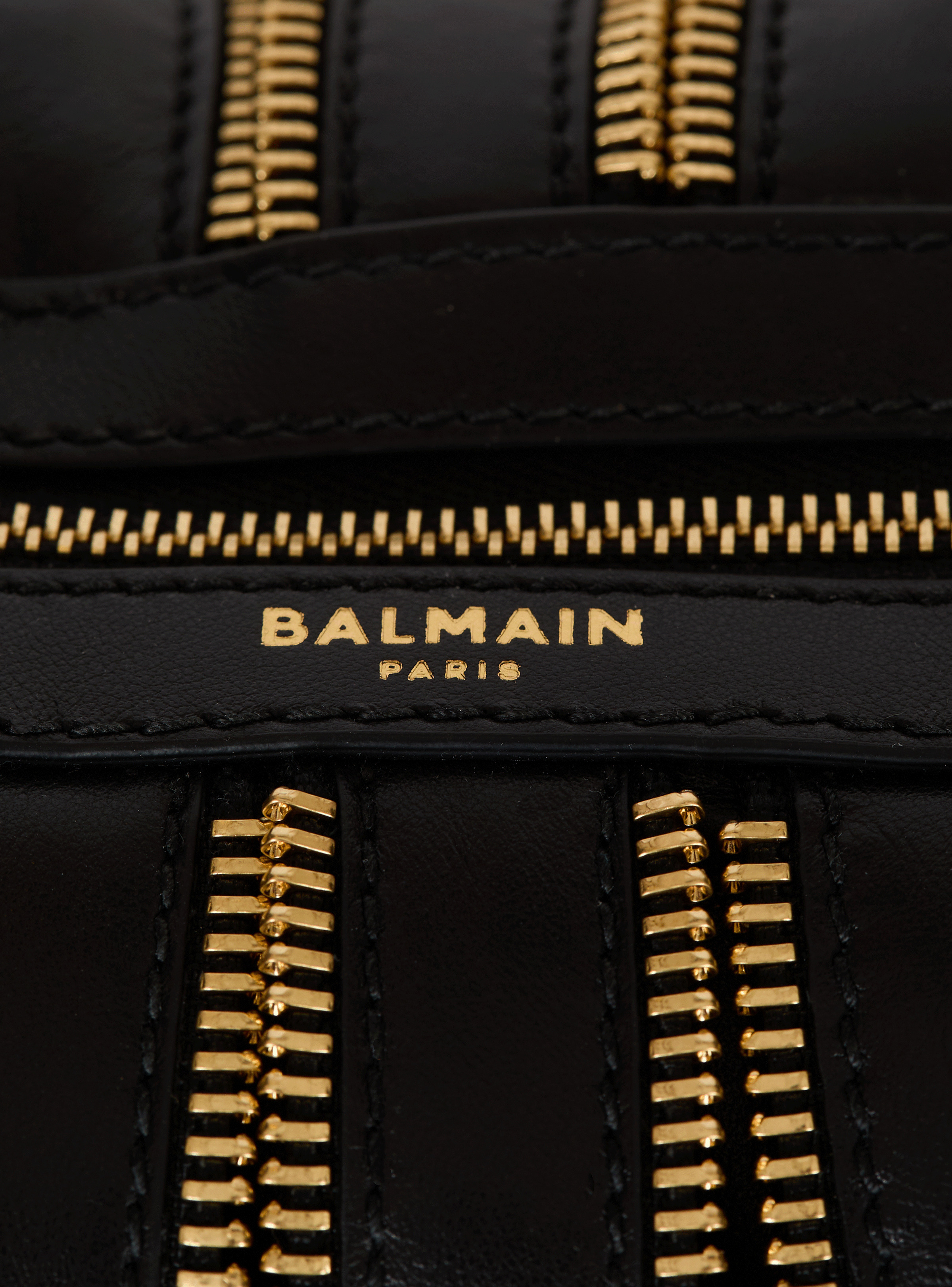Medium Ebene Zips bag in calfskin leather - 7