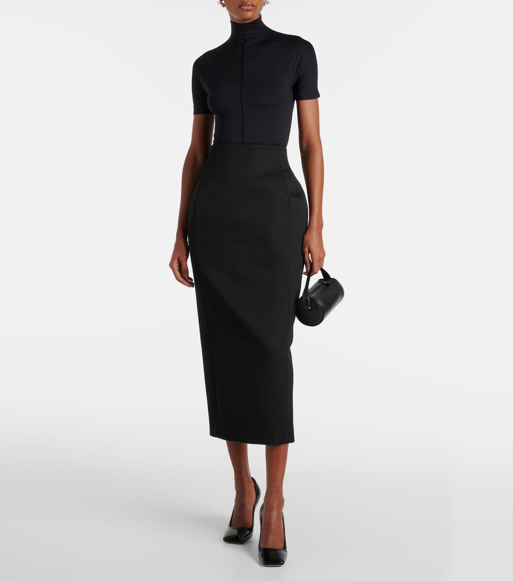 x RHW Web midi skirt - 2