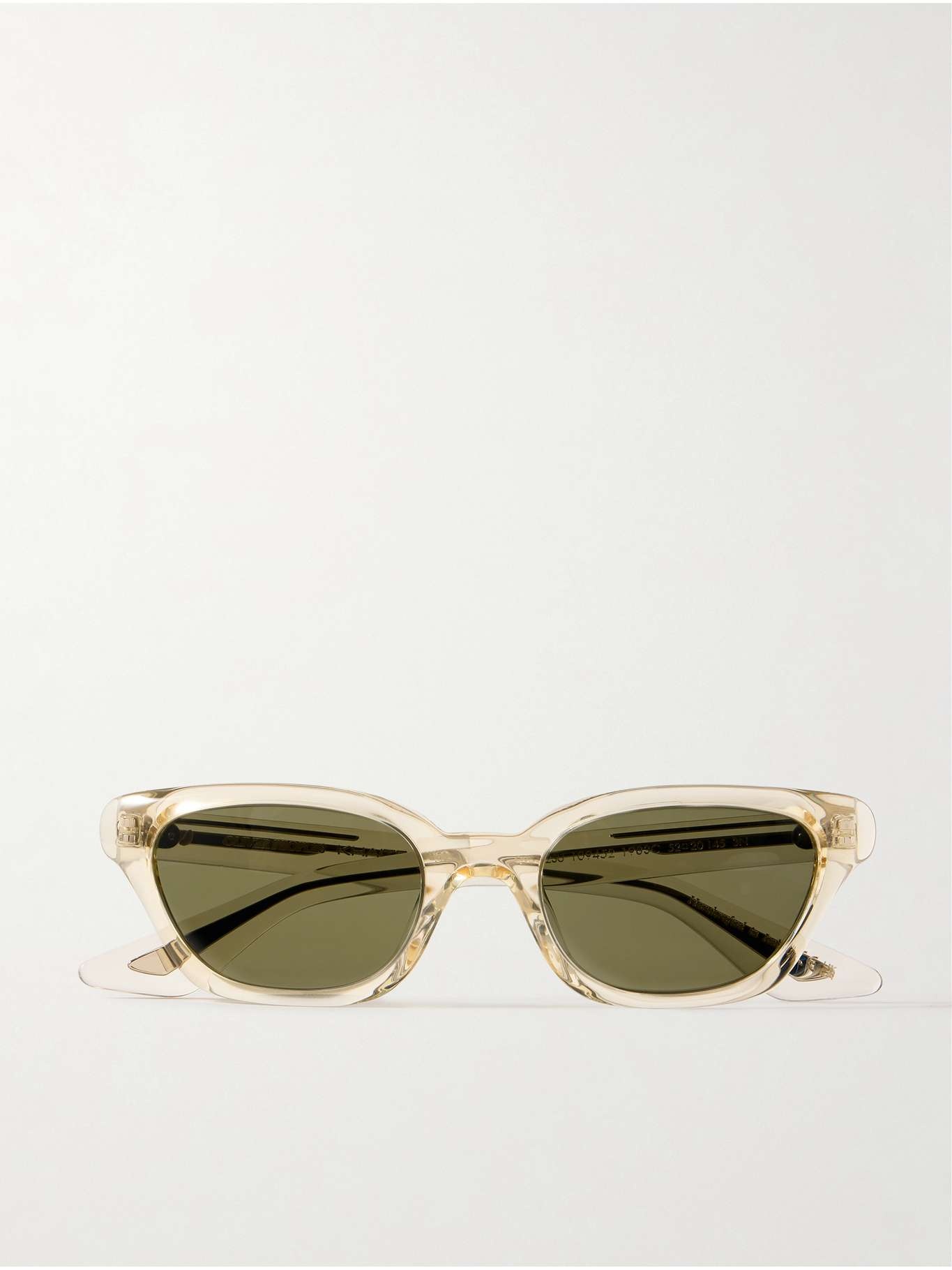 + Khaite cat-eye acetate and gold-tone sunglasses - 1