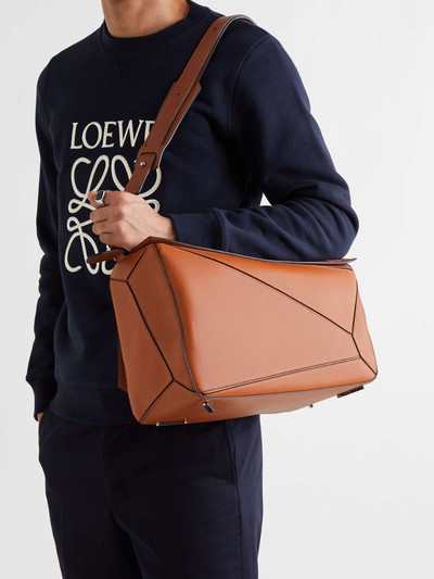 Loewe Puzzle Leather Messenger Bag outlook