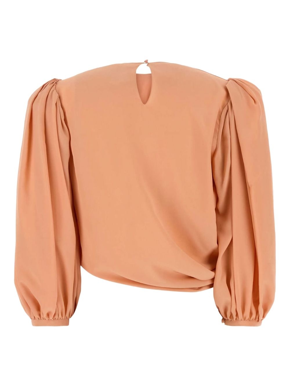 draped-detail blouse - 2