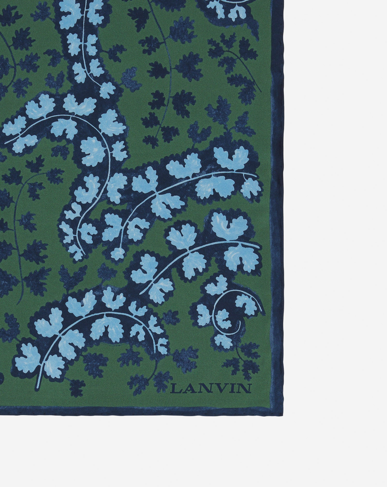 LANVIN ÉTÉ SILK SCARF WITH A RATEAU PRINT - 3