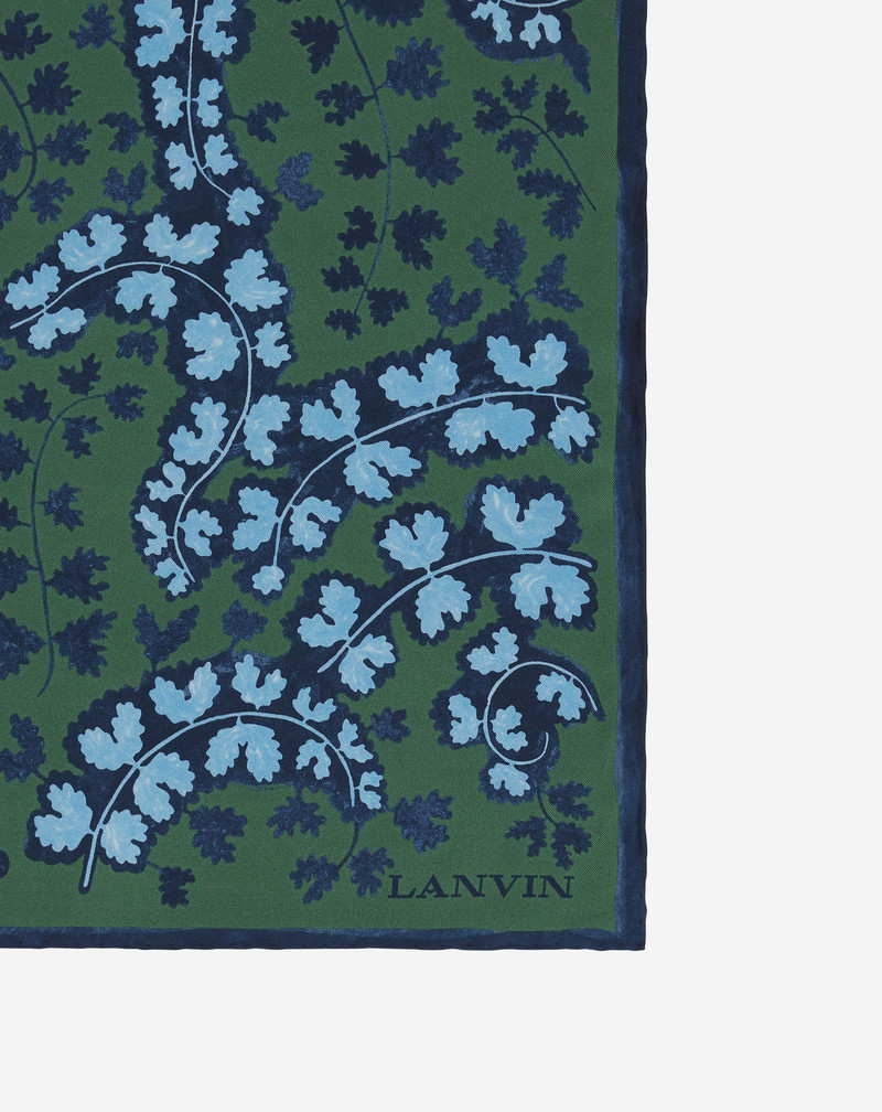 LANVIN ÉTÉ SILK SCARF WITH A RATEAU PRINT 3
