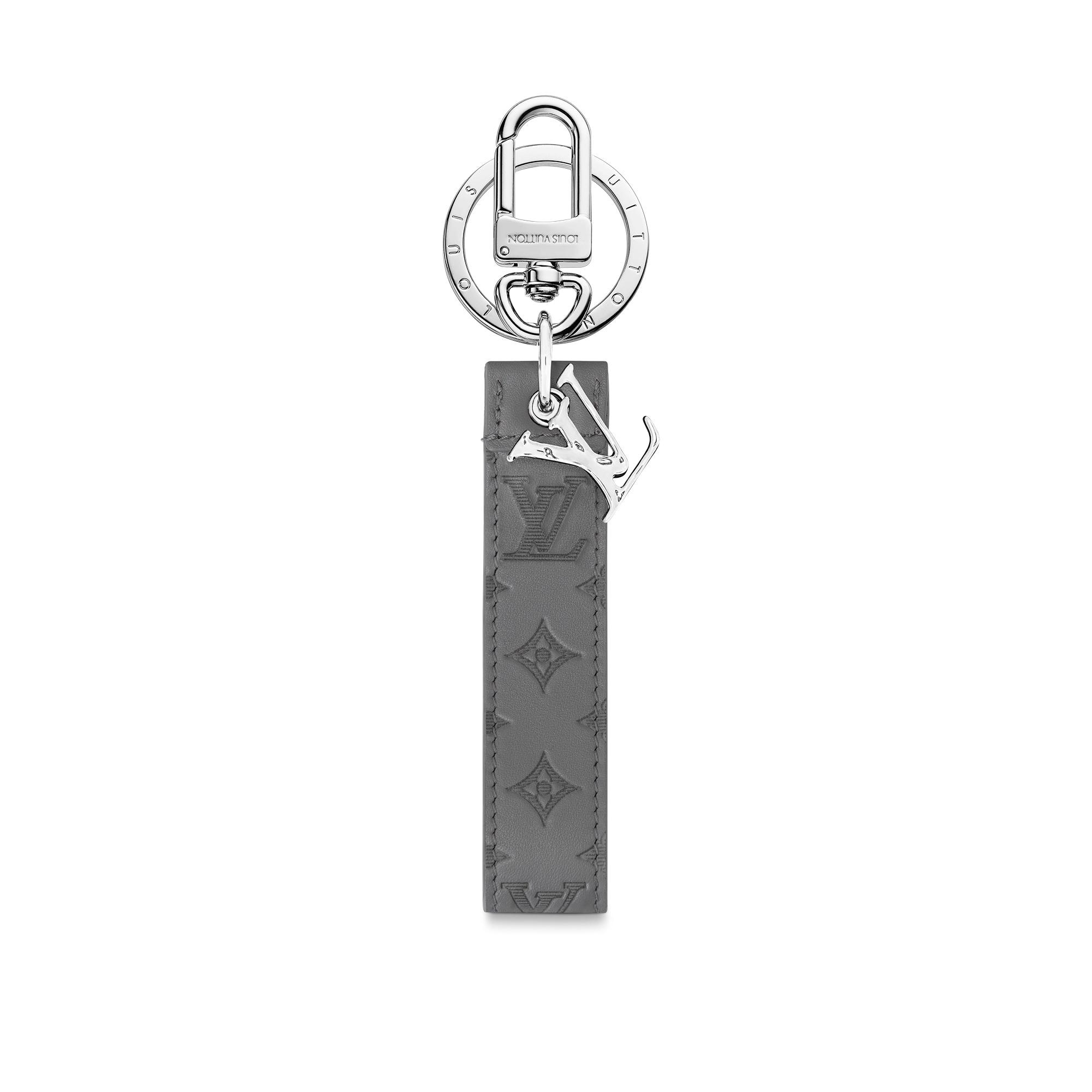 LV Shape Dragonne Bag Charm And Key Holder - 1