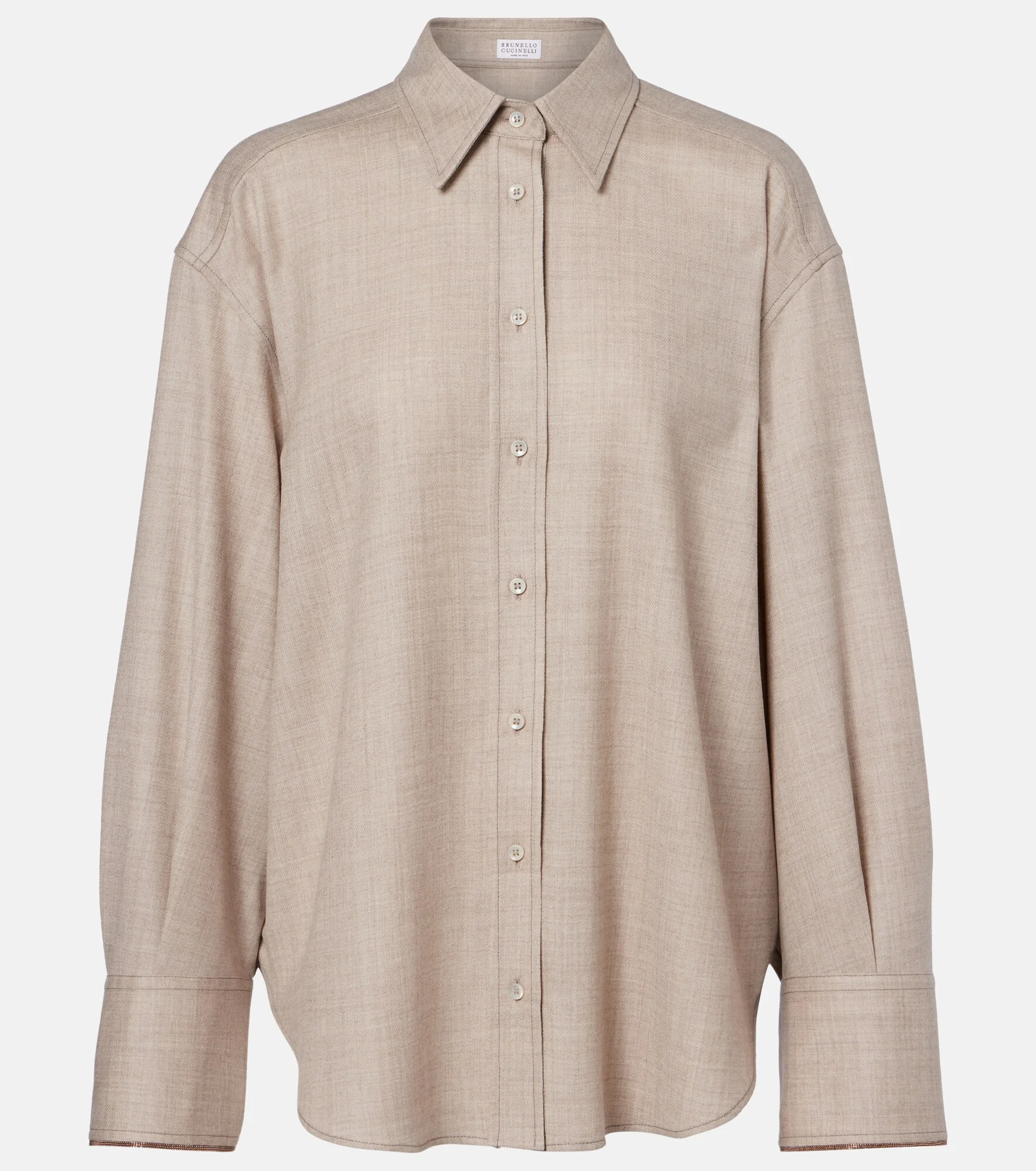 Virgin wool shirt - 1