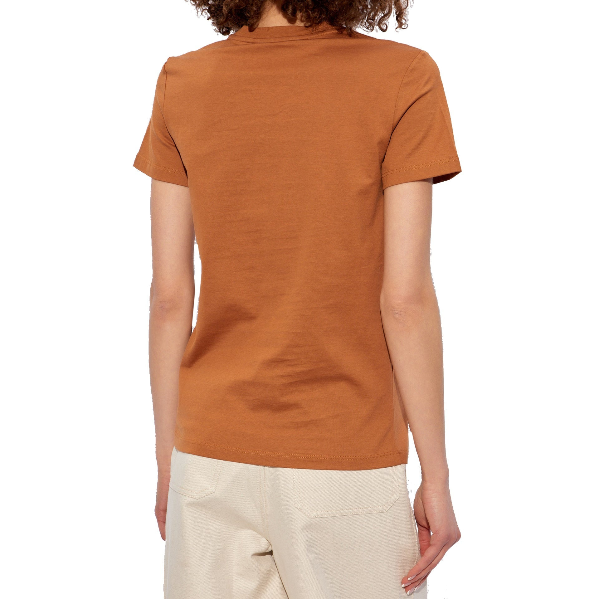 Max Mara 'Papaia' Cotton Logo T-Shirt Women - 3
