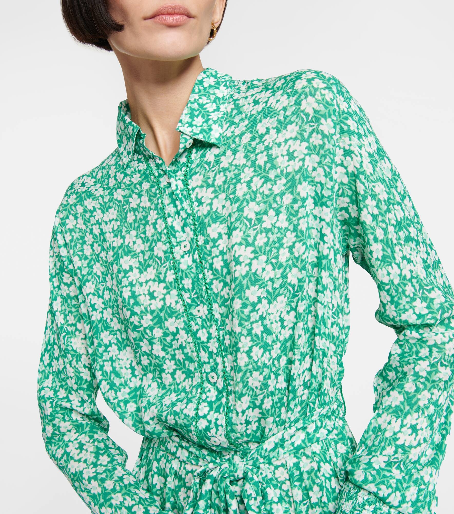 Kimi printed shirt dress - 4