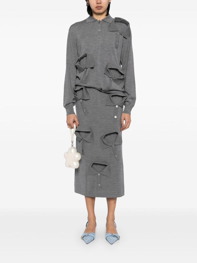 Moschino layered jumper outlook