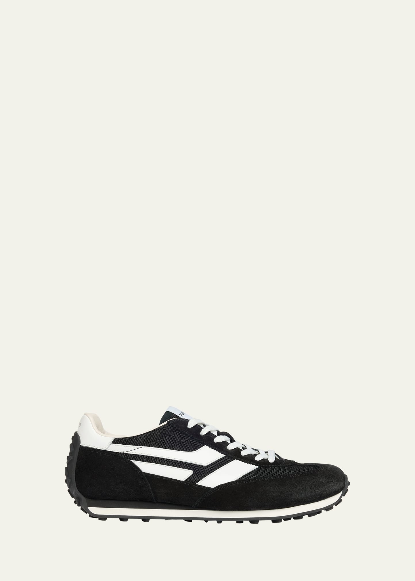 Men's Mick Tech Fabric and Suede Sneakers - 1