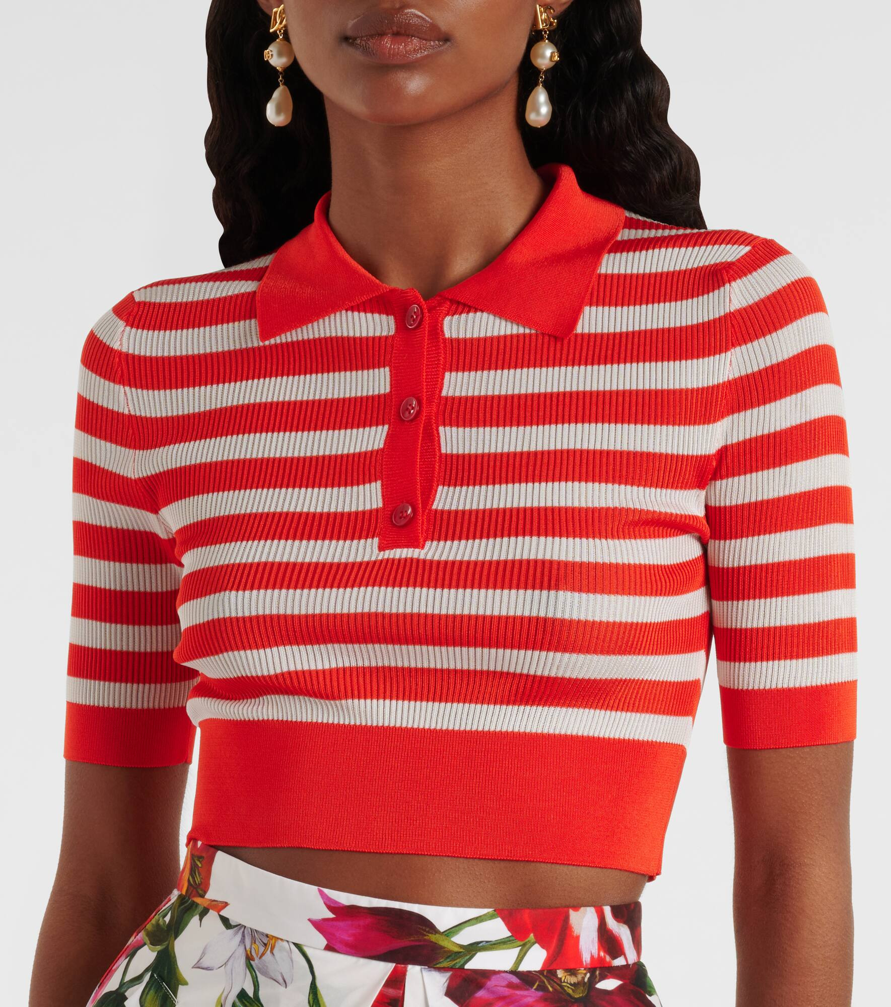 Striped polo shirt - 6
