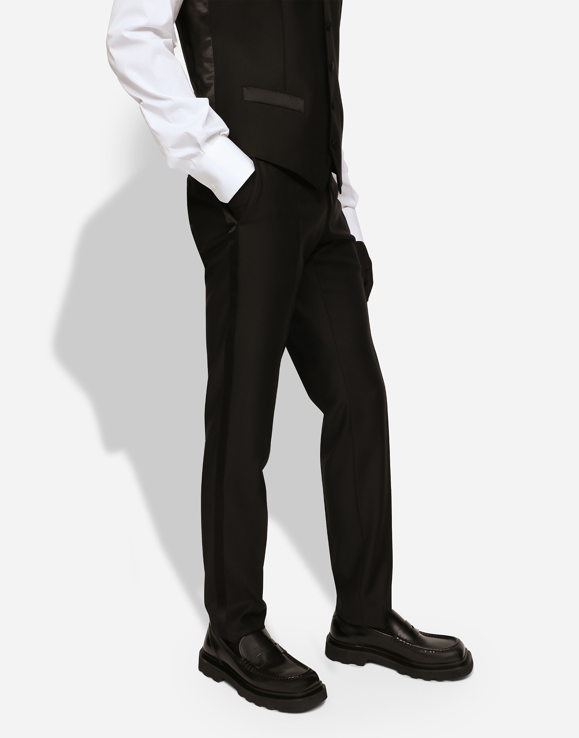 Wool and silk Martini-fit tuxedo suit - 7