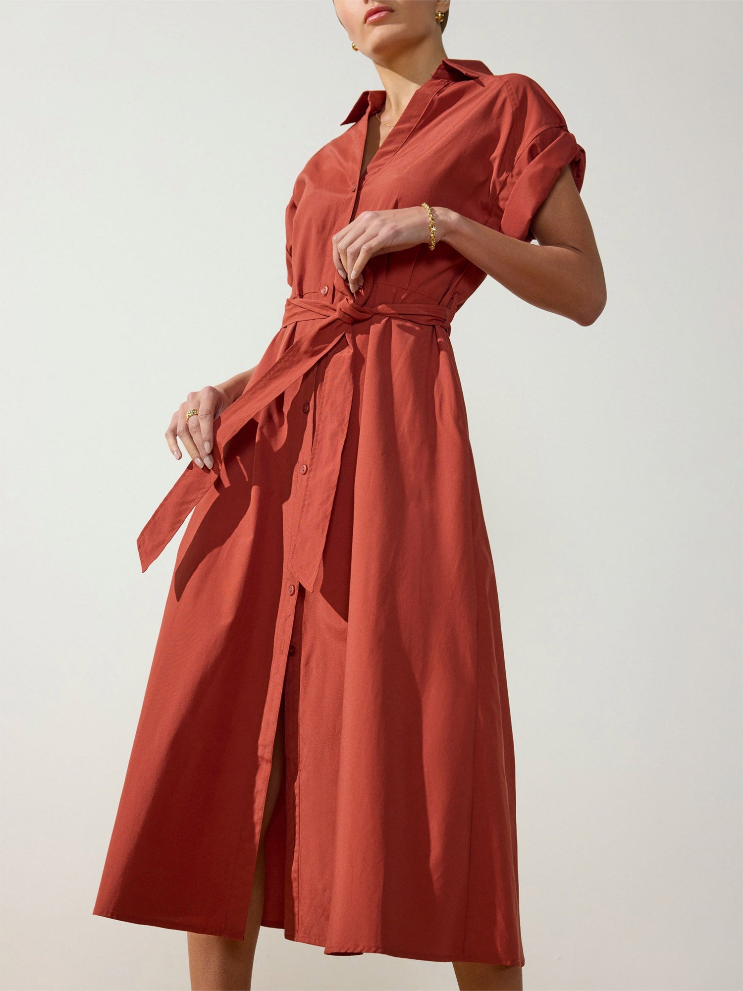 The Fia Belted Dress - 1