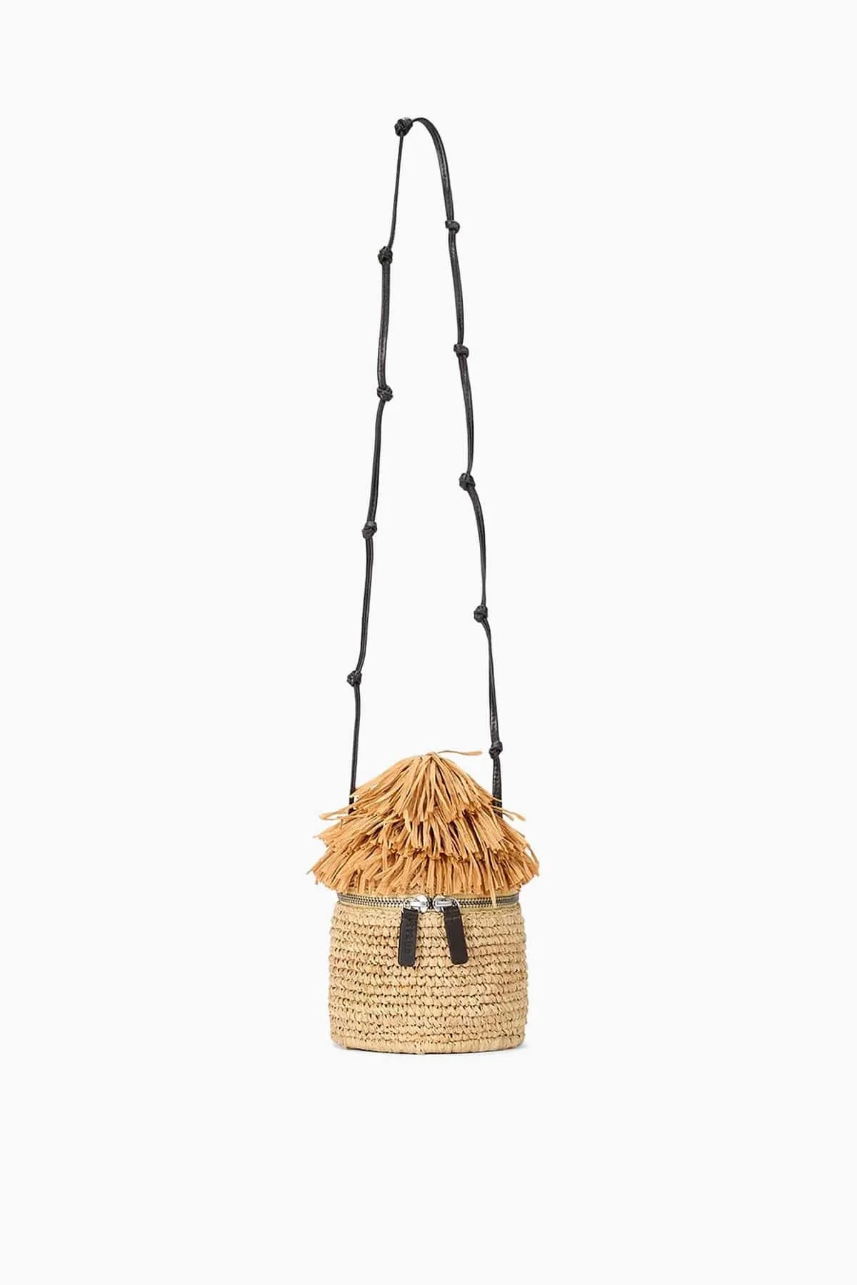 Tiki Raffia Bag in Natural - 1