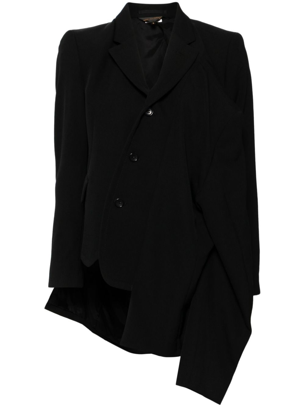 asymmetric sleeve suit - 1